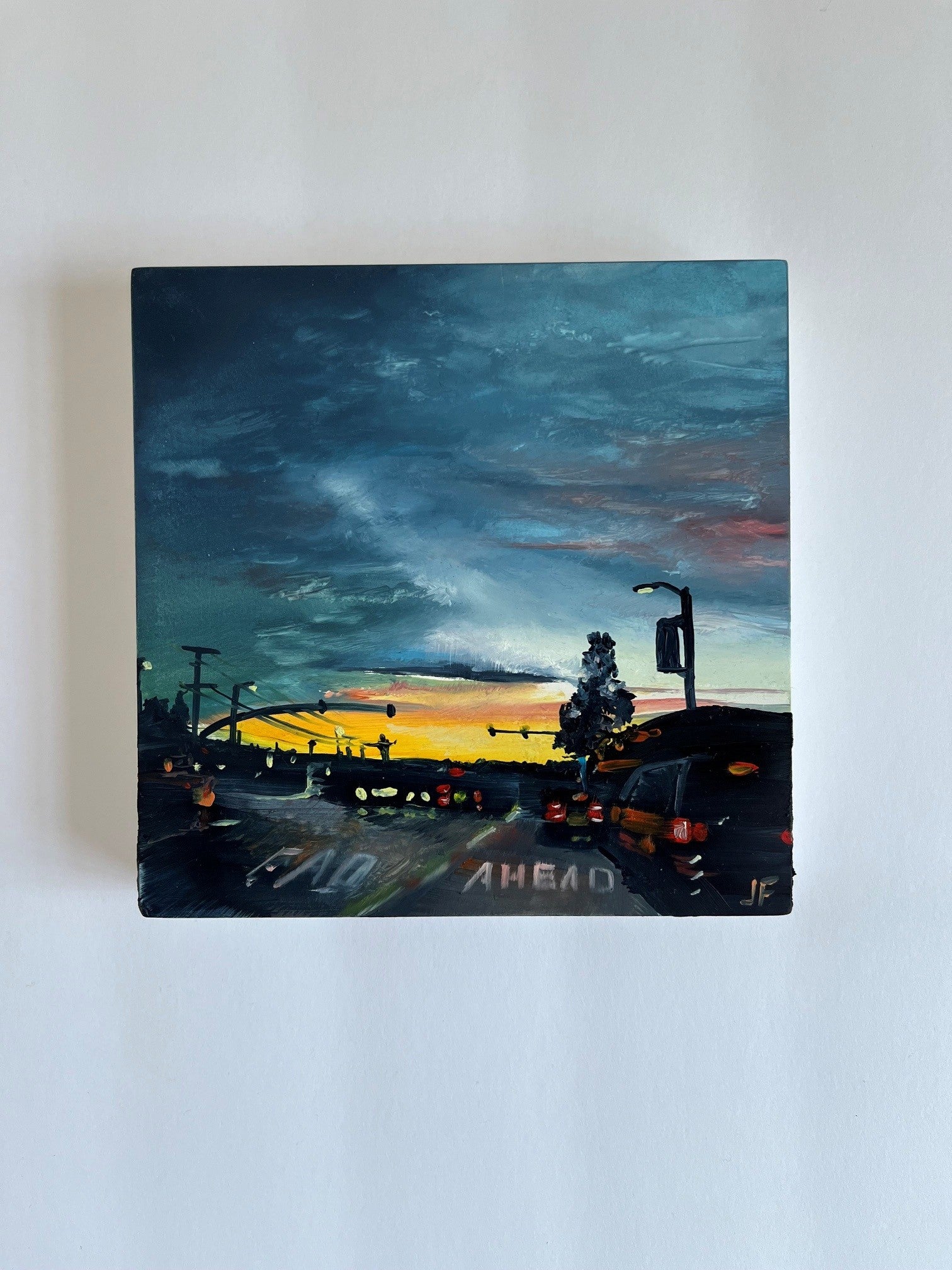 I will be Light; Original oil painting by Jessica Fairley