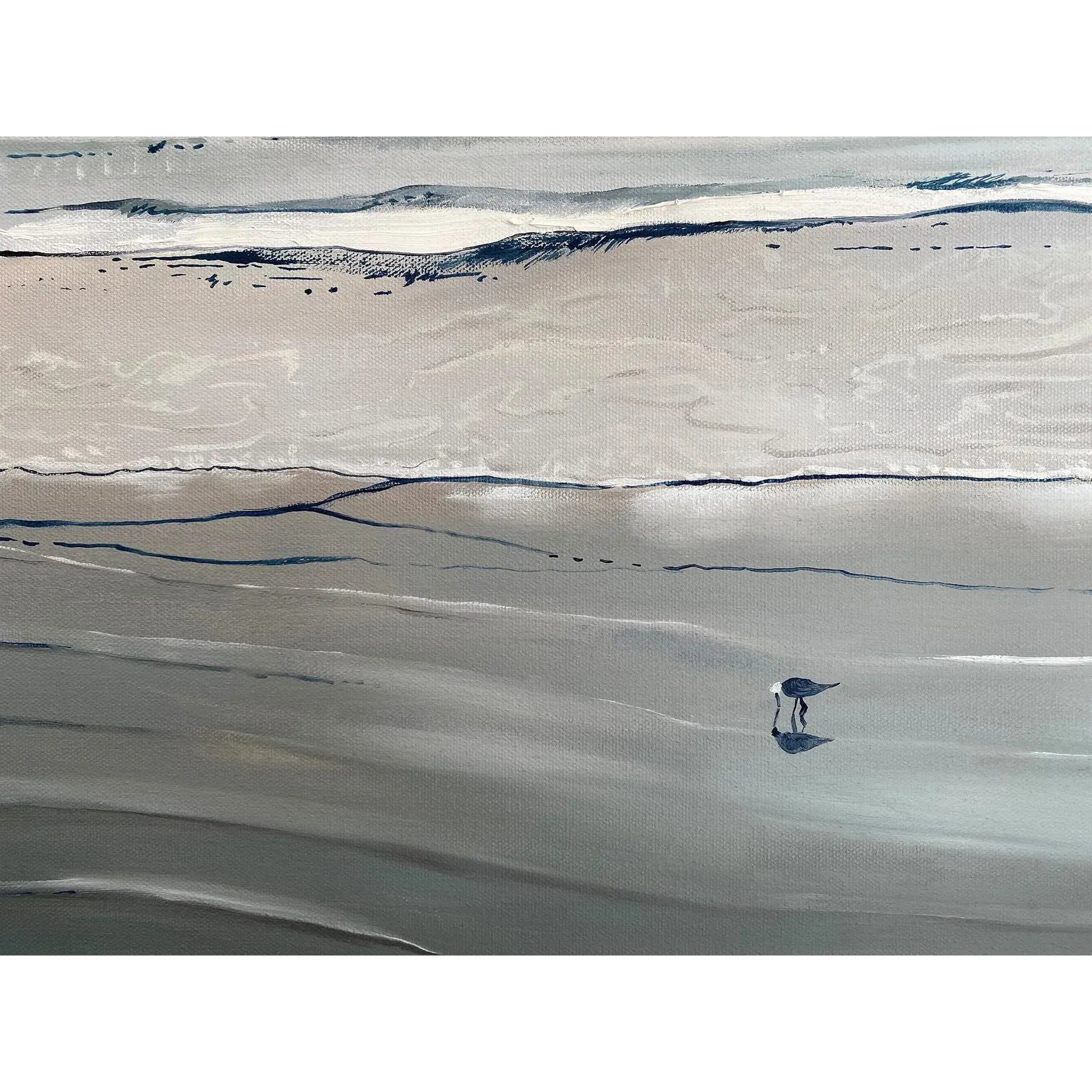 Reflecting; original oil painting by Jessica Fairley