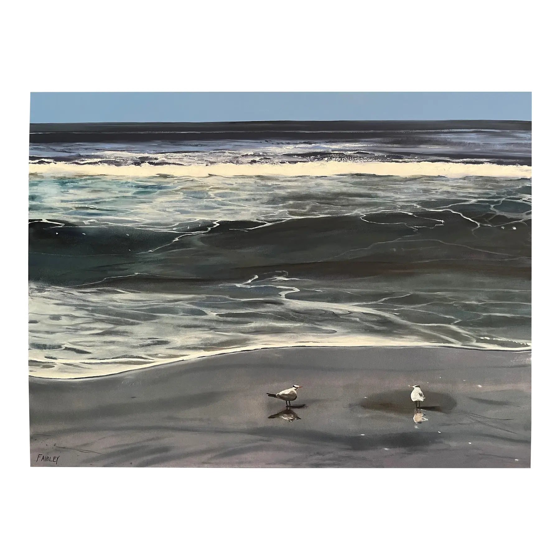 Winters Gaze, original oil painting by Jessica Fairley