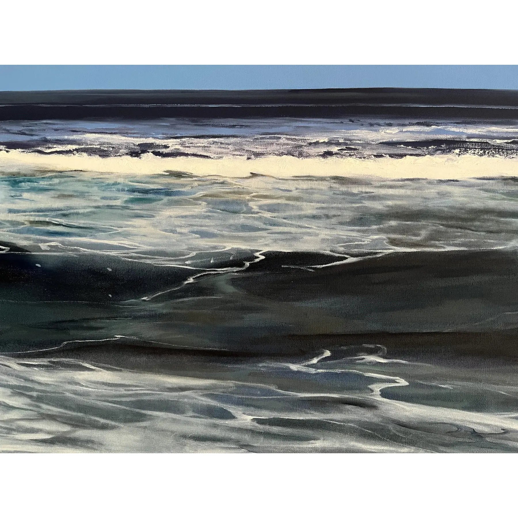 Winters Gaze, original oil painting by Jessica Fairley